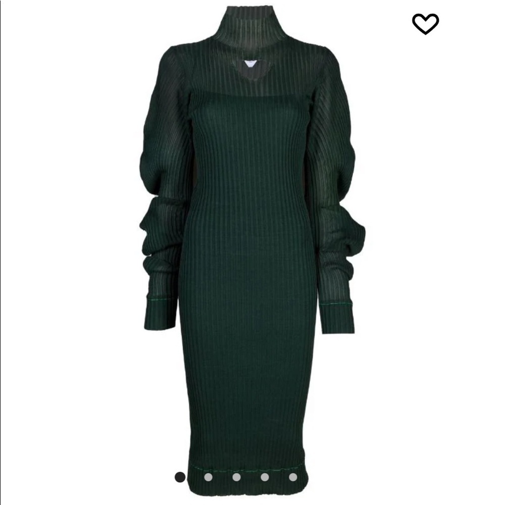 Bottega Veneta Dress Green